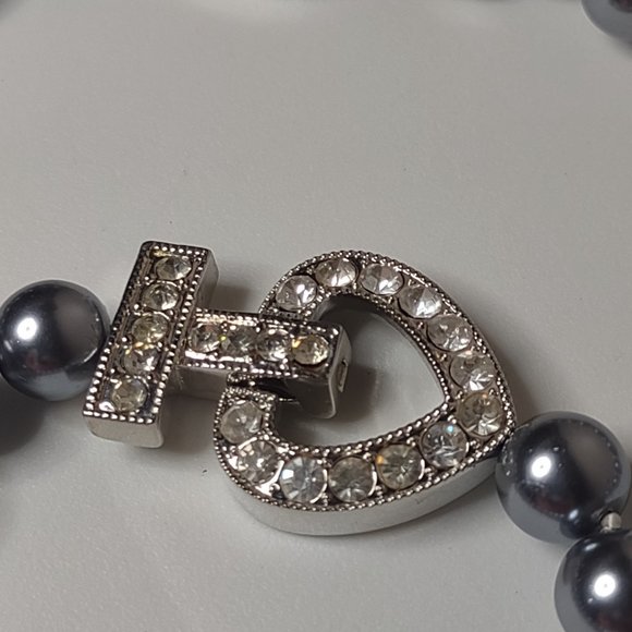 Metal Bead With Decorative Clasps Necklace And Bracelet Set - Picture 3 of 13